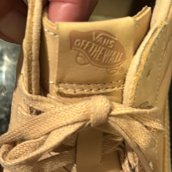 Vans Sk8-Hi Reissue Zip \'Veggie skateboard high top leather shoes sneakers Sz 10 main image 7